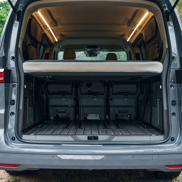SpaceLounge Bett & Liegefläche für VW T7 Multivan & Beach von SpaceCamper Modular