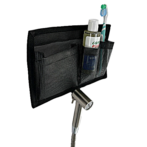 Netztasche für Vanlife Dusche