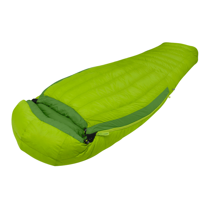 Comfortable down sleeping bag