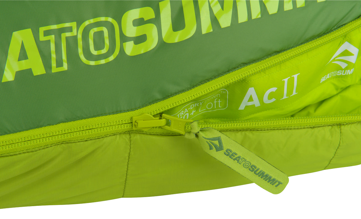 Comfortable down sleeping bag