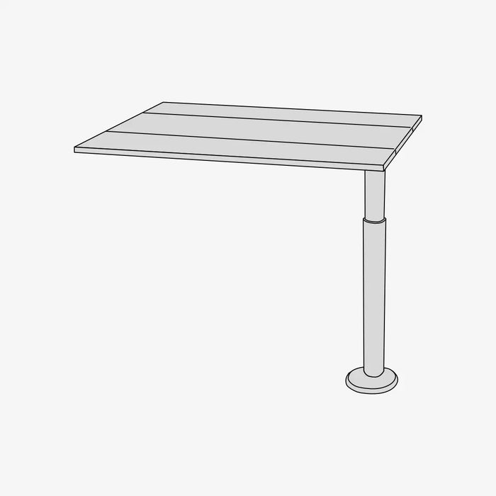 SpaceTable table/table pivotante pour VW T7 Multivan von SpaceCamper Modular