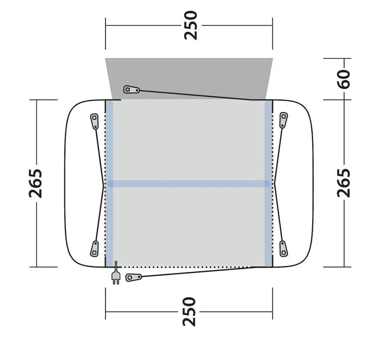 Outwell Crossville 250SA