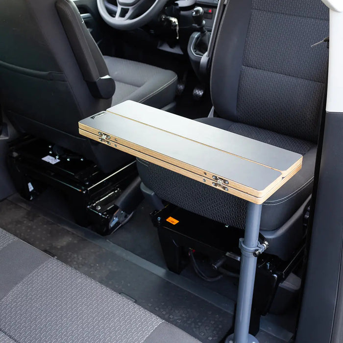 campingtisch multivan SpaceTable Tisch/Schwenktisch für VW T5 / T6 / T6.1 Multivan & Beach von SpaceCamper Modular kaufen im Büssli Campingbus Zubehör Shop Schweiz
