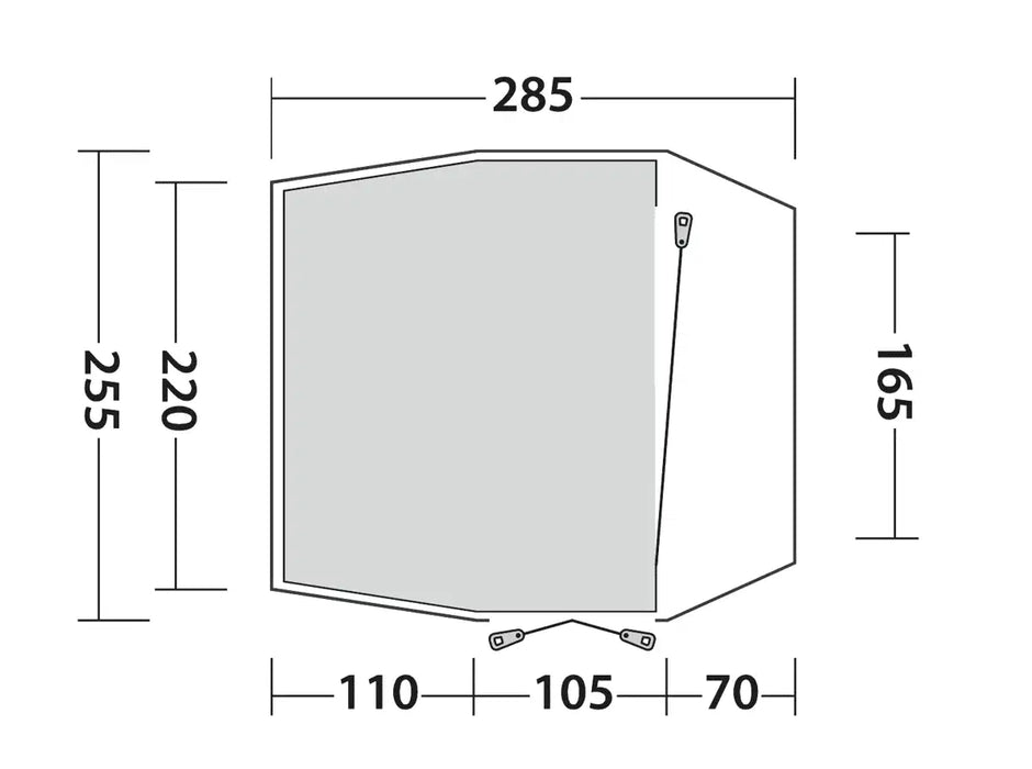 Outwell Desert Van Heckzelt