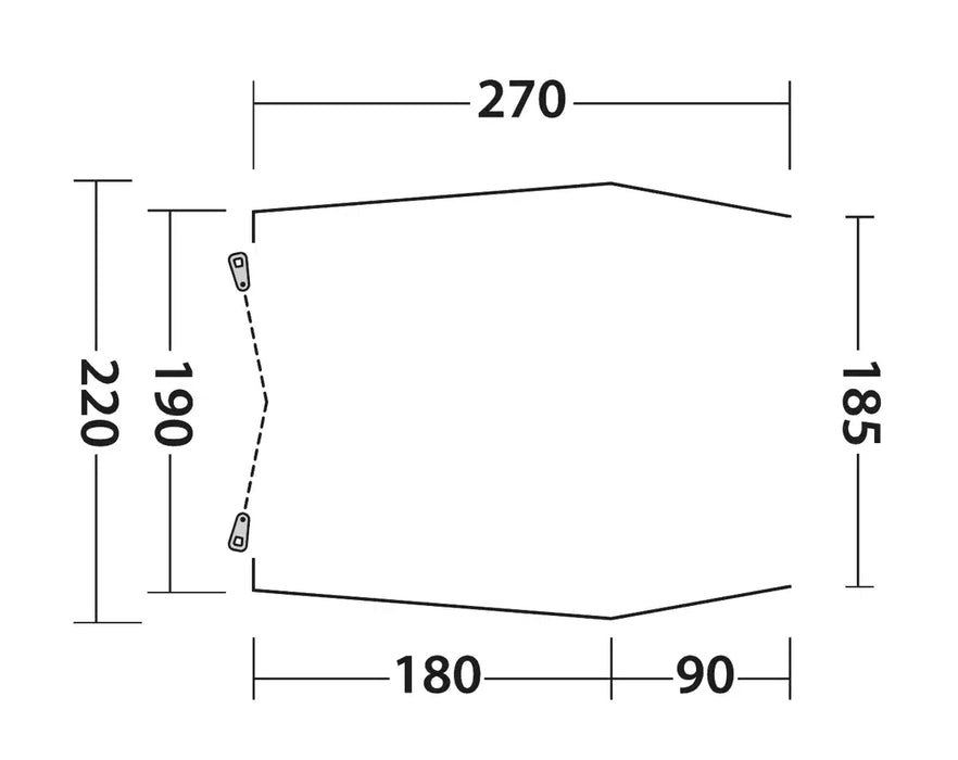Tente d'appoint Outwell Sand Van