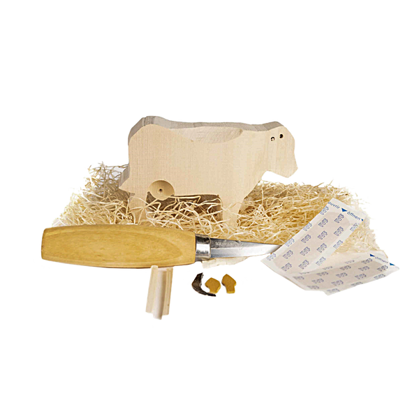 kuh schlafsack Schweizer Holzschnitz-Set Kuh "Linda" kaufen im Büssli Campingbus Zubehör  Shop Schweiz