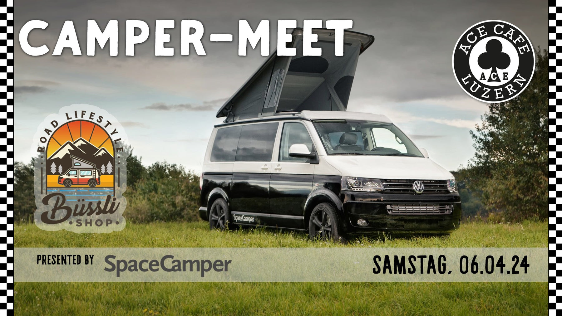 CAMPER-MEET AT THE ACE CAFE ON 06.04 !!!