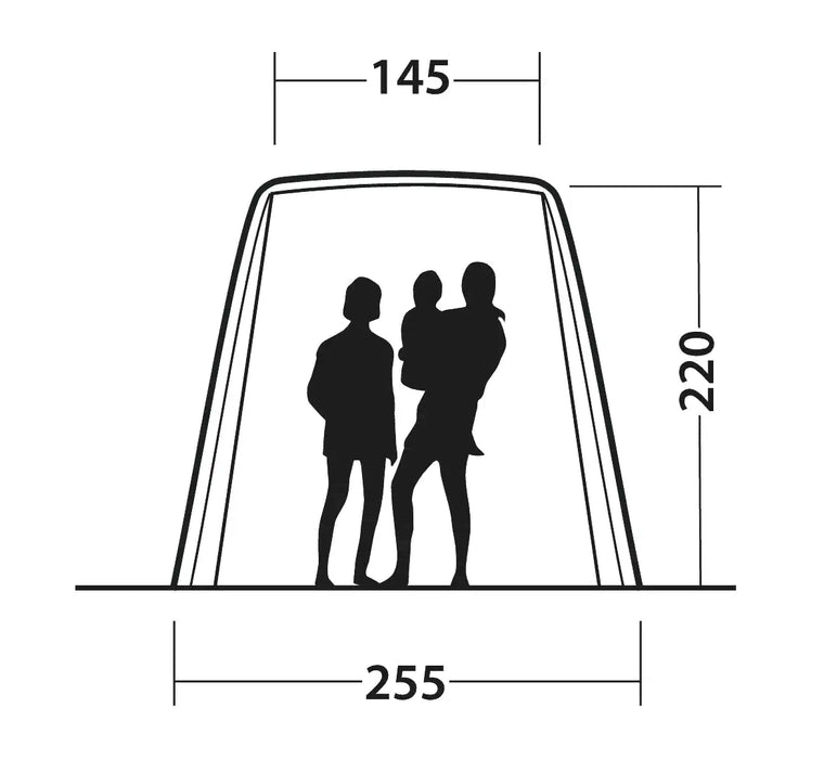 Outwell Desert Van Rear Awning