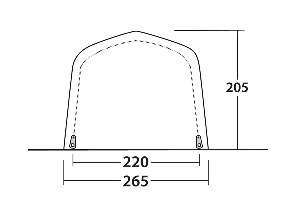 Outwell Cross-Powerair Annex