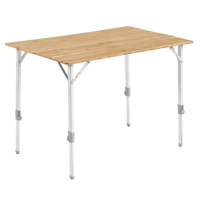 Custer bamboo table in 2 versions