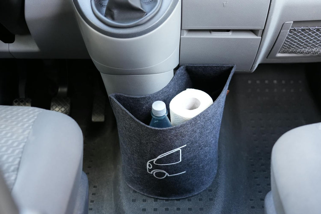 SpaceCamper felt bag cockpit