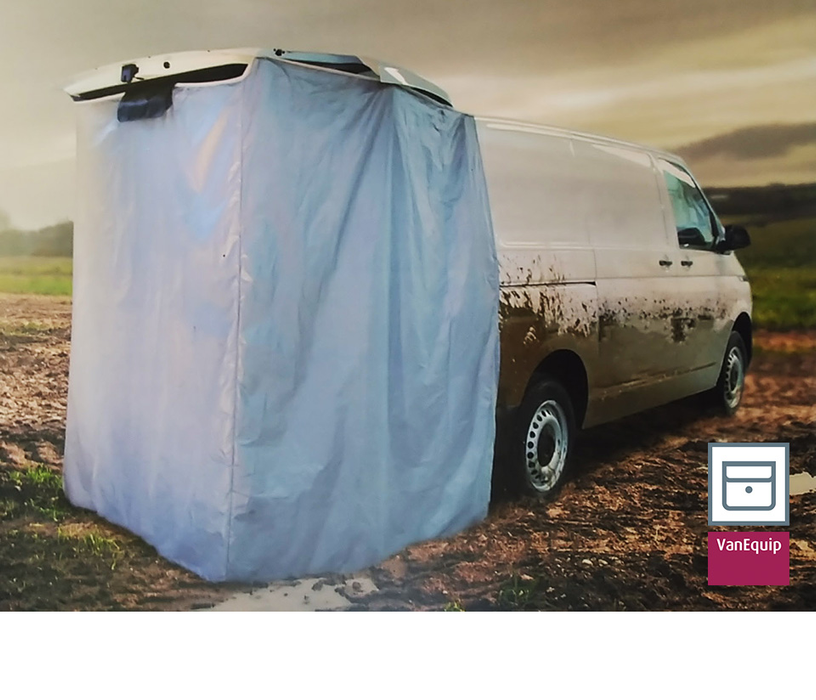 Shower Curtain for VW T6 Tailgate Fairing