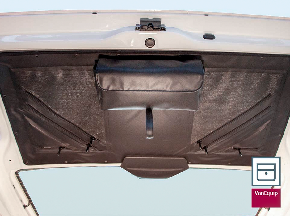 Tailgate trim with zipper for VW T5 & VW T6