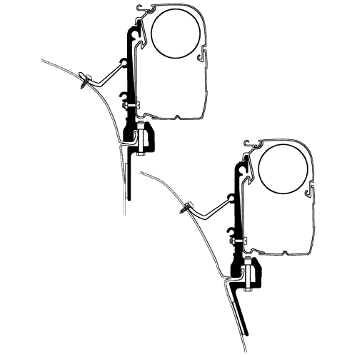 Adapter for Omnistor 5200 awning