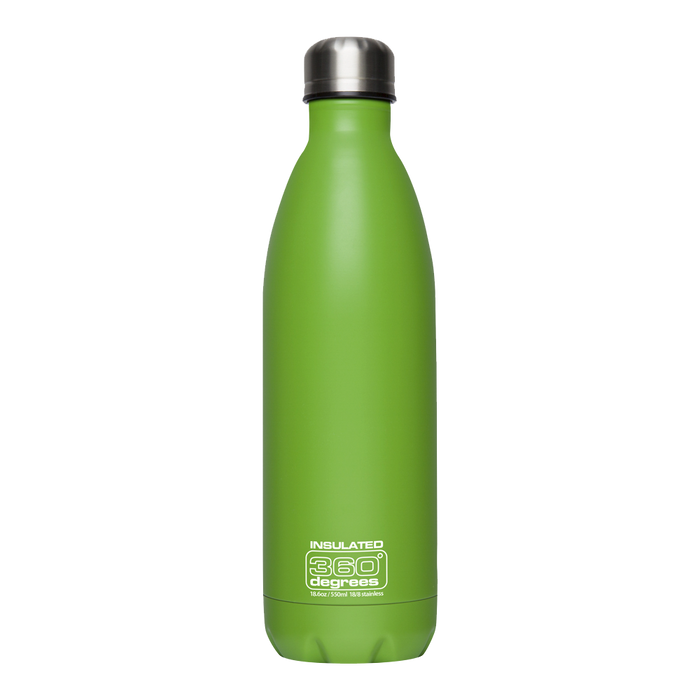 Insulated drinking bottle (hot and cold)