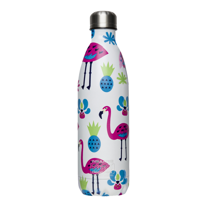 Insulated drinking bottle (hot and cold)