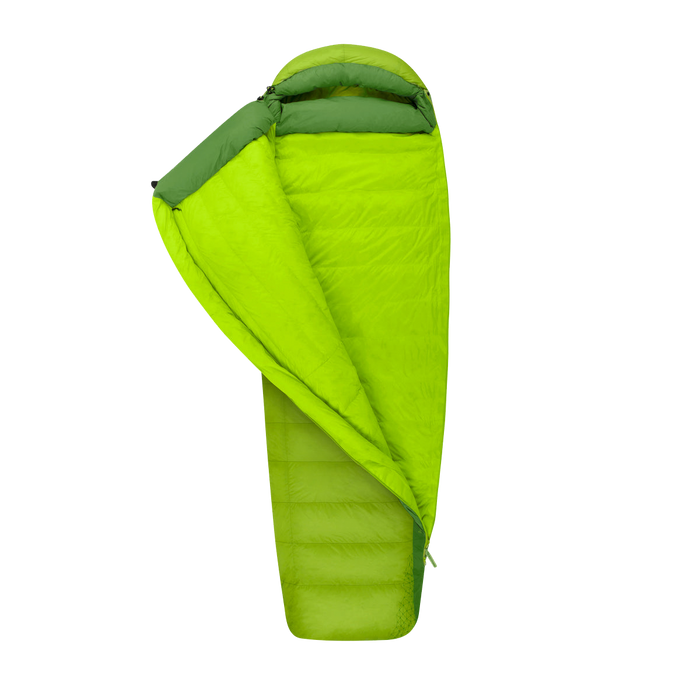 Comfortable down sleeping bag