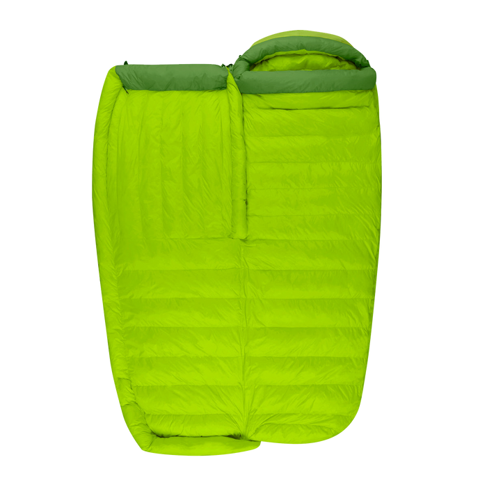 Comfortable down sleeping bag