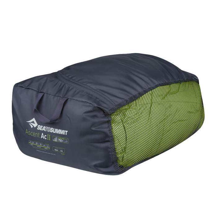 Comfortable down sleeping bag