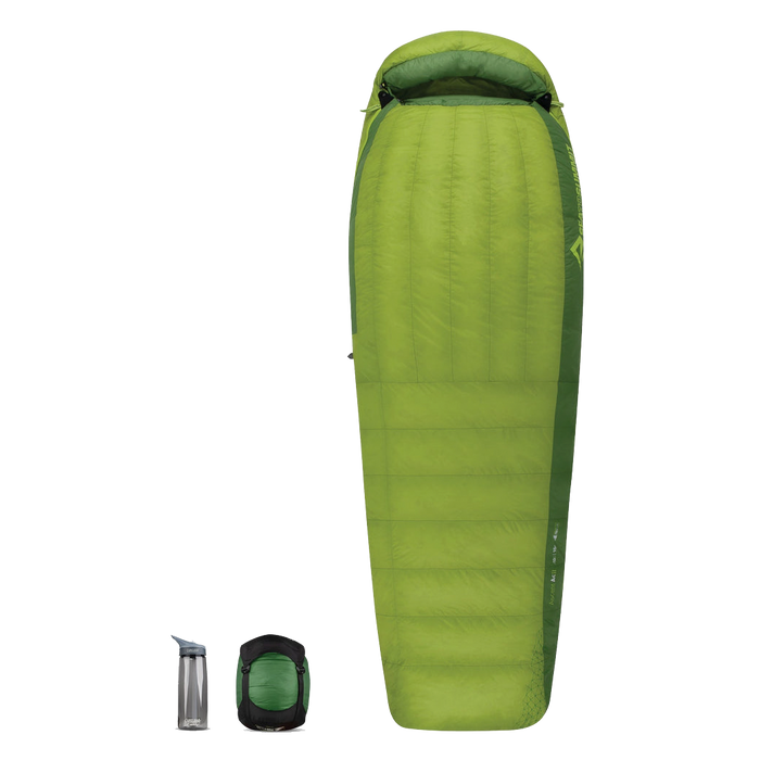 Comfortable down sleeping bag