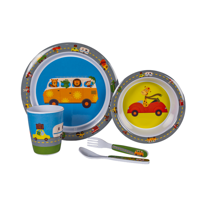 Tableware set for babies and kids (4 pieces)