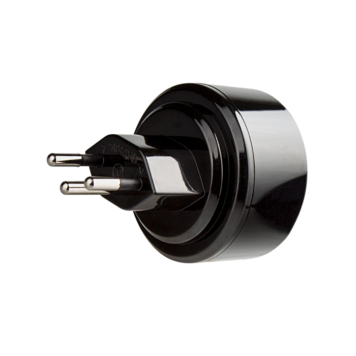 Adapter plug from Schuko on Switzerland 250 V/10 A
