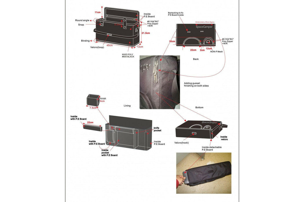 Borsa per imbracatura SpaceCamper